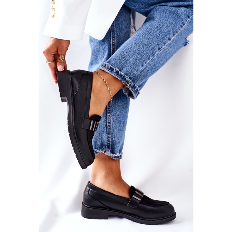 S.Barski Svarta skor för kvinnor från Montius 1