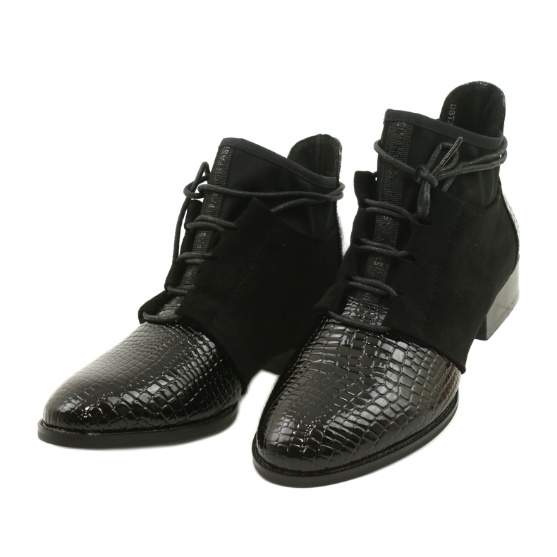 Damstövlar Läder Filippo Svart DBT3034 / 21 BK 2