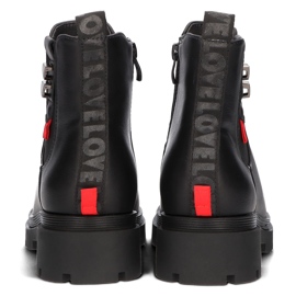 Svarta stövlar för kvinnor Filippo DBT3085 / 21 BK 2