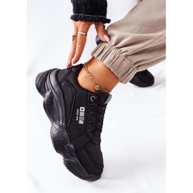 Kvinnors sportskor Memory Foam Big Star II274356 Svart 2