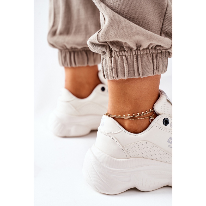 Kvinnors sportskor Memory Foam Big Star II274359 Vit 1