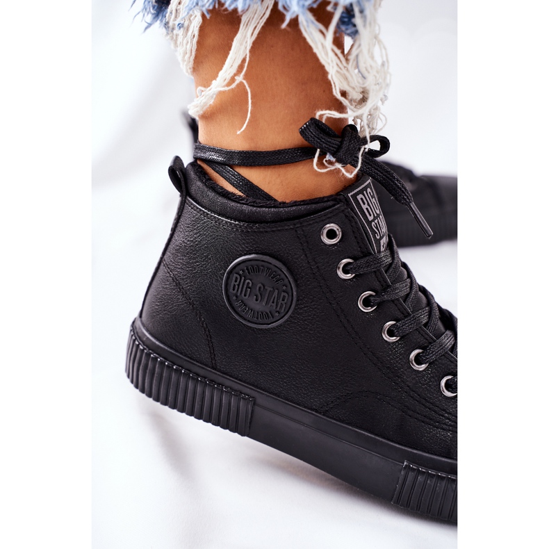 Högisolerade sneakers Big Star II274157 Svart 1