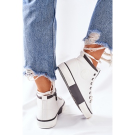 Högisolerade sneakers Big Star II274158 Vit 2