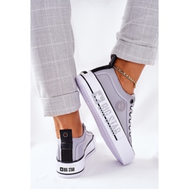 Sneakers På Big Star II274023 Grå plattform 1