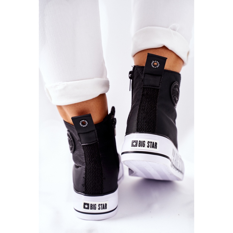 Höga sneakers på The Big Star II274012 Black Platform svart 1