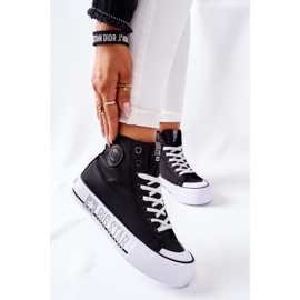 Höga sneakers på The Big Star II274012 Black Platform svart 2