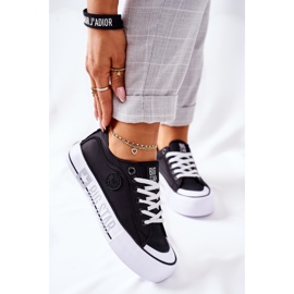 Sneakers On The Big Star II274019 Black Platform svart 2