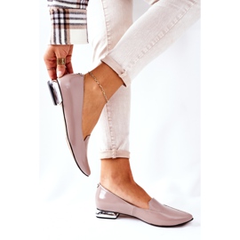 Mockasiner på silverklack Laura Messi Cappuccino 2013 mångfärgad 2