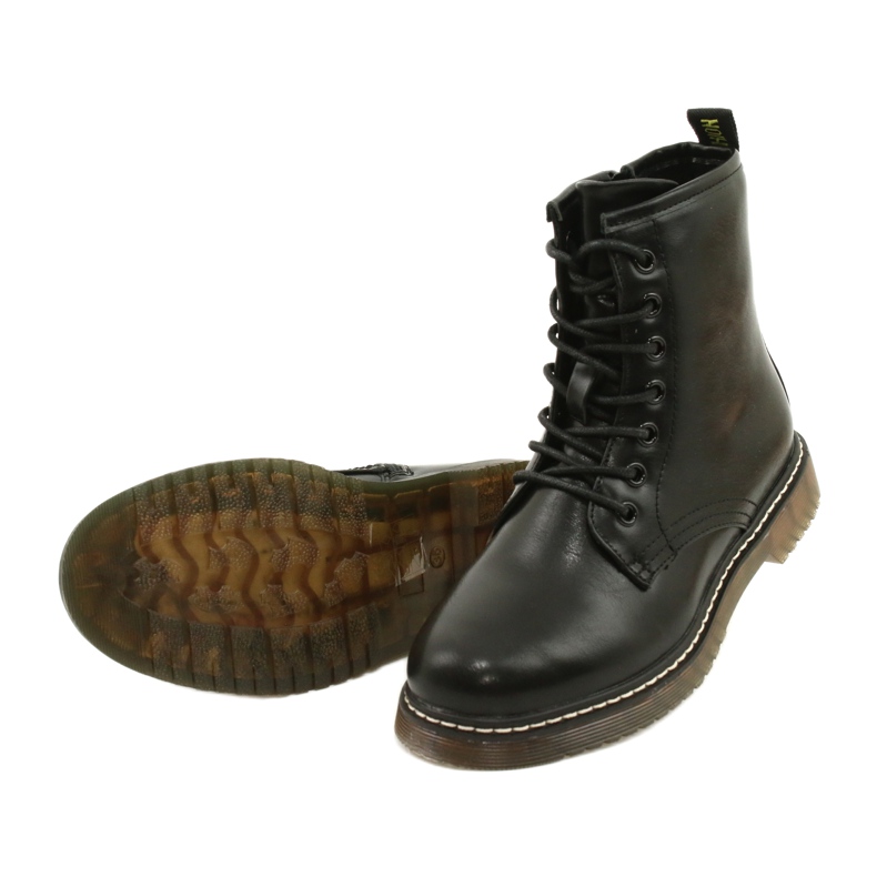 Evento Classic Boots Black Boots 20BT35-3002 Svart Mat 1