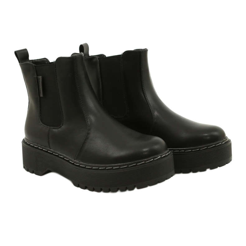 Kvinnors Big Star Czarne II274101 svart 8