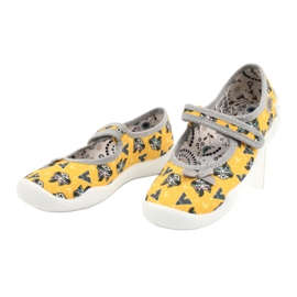 Befado barnskor 114X424 grå gyllene 3