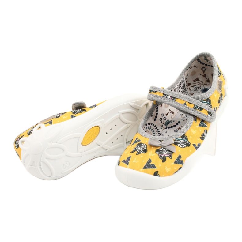 Befado barnskor 114X424 grå gyllene 4