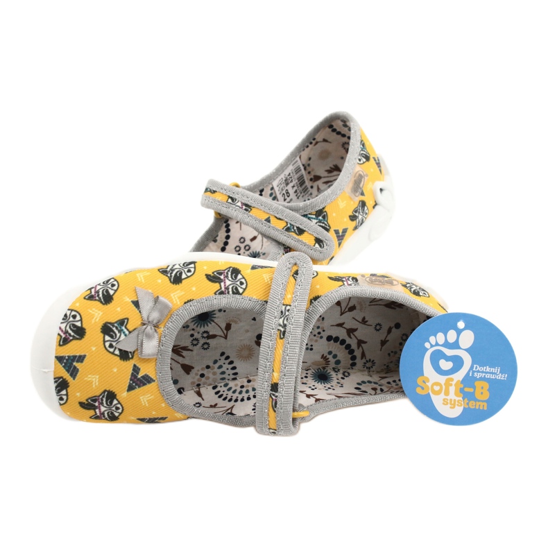 Befado barnskor 114X424 grå gyllene 5