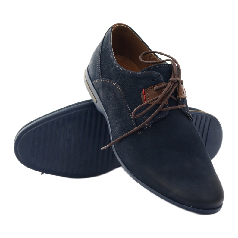 Riko Men's Casual 813 Navy Blue Shoes blå 3