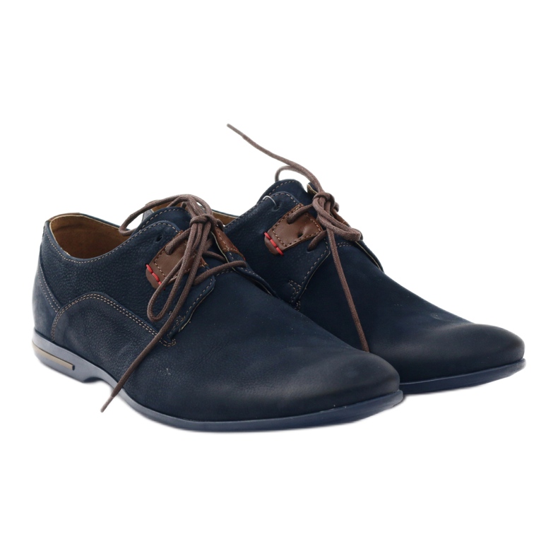 Riko Men's Casual 813 Navy Blue Shoes blå 4