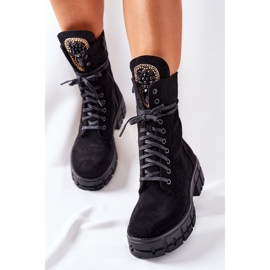 PS1 Mocka varma arbetare med stenar Black Hadley svart 2