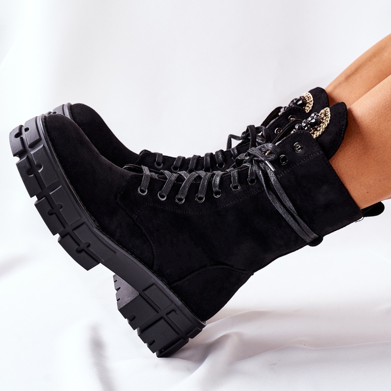 PS1 Mocka varma arbetare med stenar Black Hadley svart 1