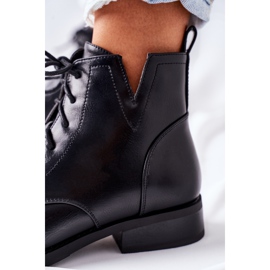 S.Barski Klassiska damstövlar Jodhpur S. Barski Bello svart 1