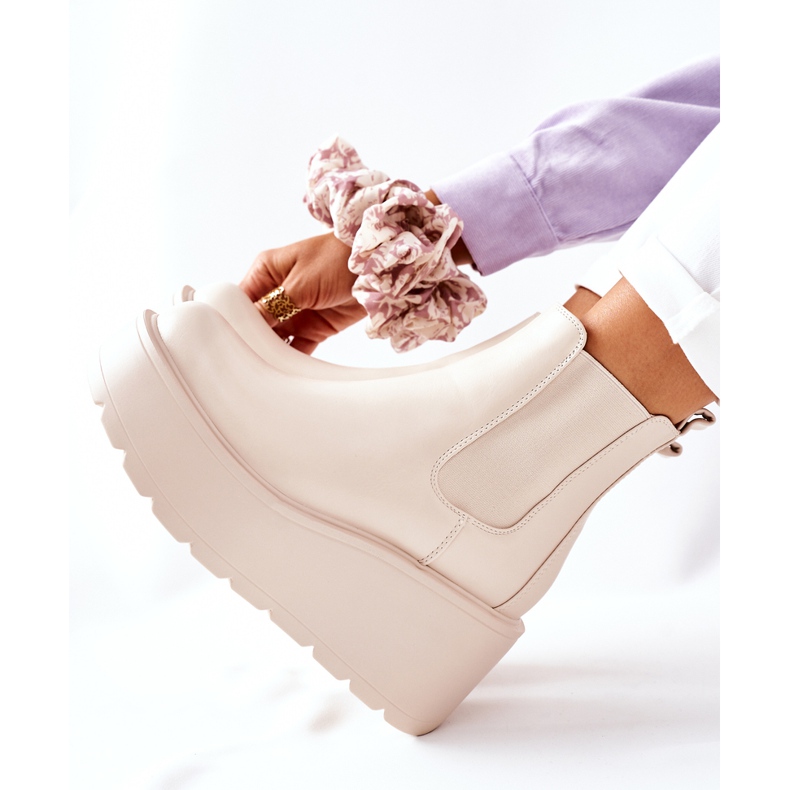 PB1 Varma stövlar Beige Montiano 1