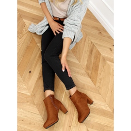 Camel F049 Camel högklackade stövlar brun 2