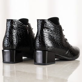 VINCEZA snörskor svart 1