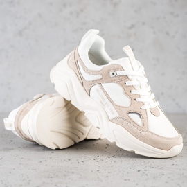 Dam Sneakers Big Star GG274657 beige brun 1