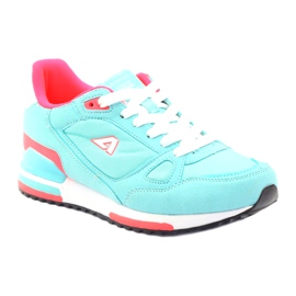 American Club ADI sport band American 1637 Mint vit grön mångfärgad rosa 1