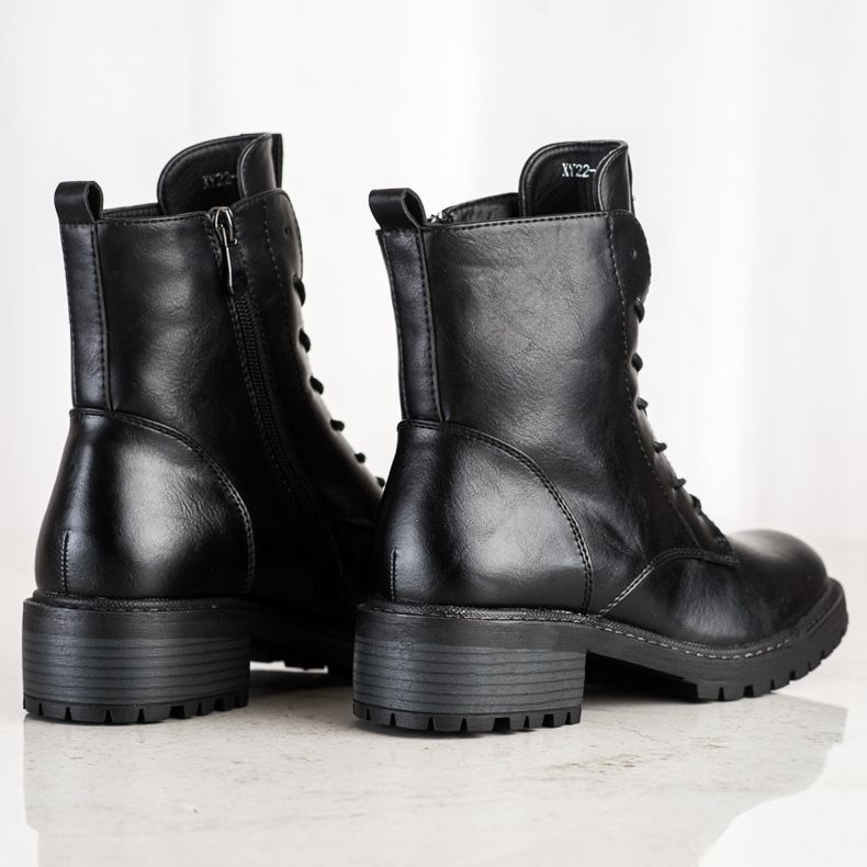 Klassiska VINCEZA -arbetare svart 1