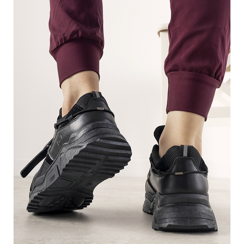 Svarta Temida sneakers för kvinnor 1