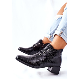 Vinceza Svarta Albeq högklackade stövlar 1