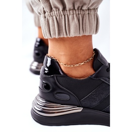 Vinceza Kvinnors sportskor Sneakers Svart Manitoba 1