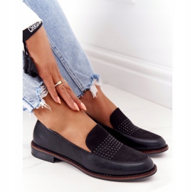 Dam Loafers Sergio Leone Svart 4