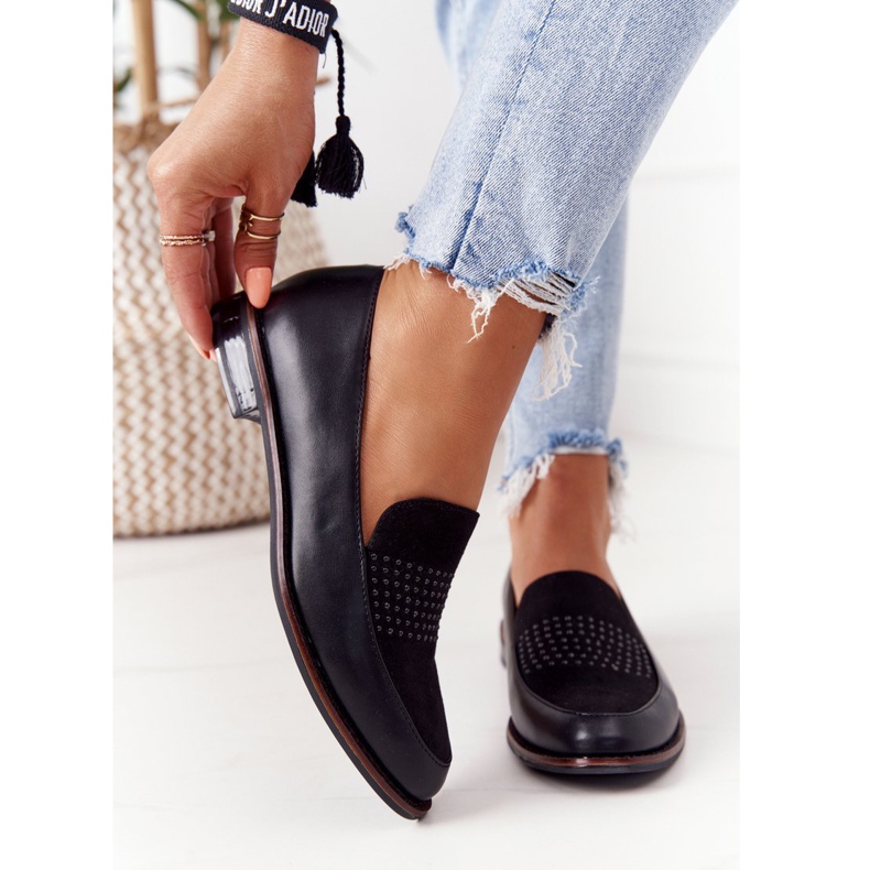 Dam Loafers Sergio Leone Svart 2