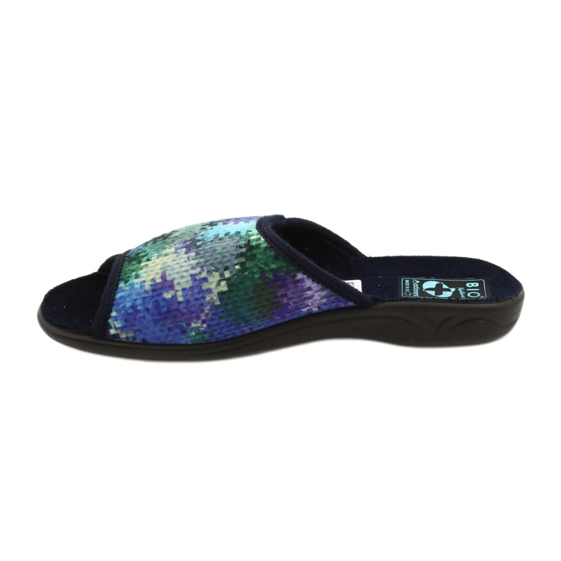 Dam Tofflor Adanex 26264 Sweet marinblå blå grön 1