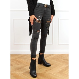 Svarta Chelsea stövlar, svarta 9565 Svart 1