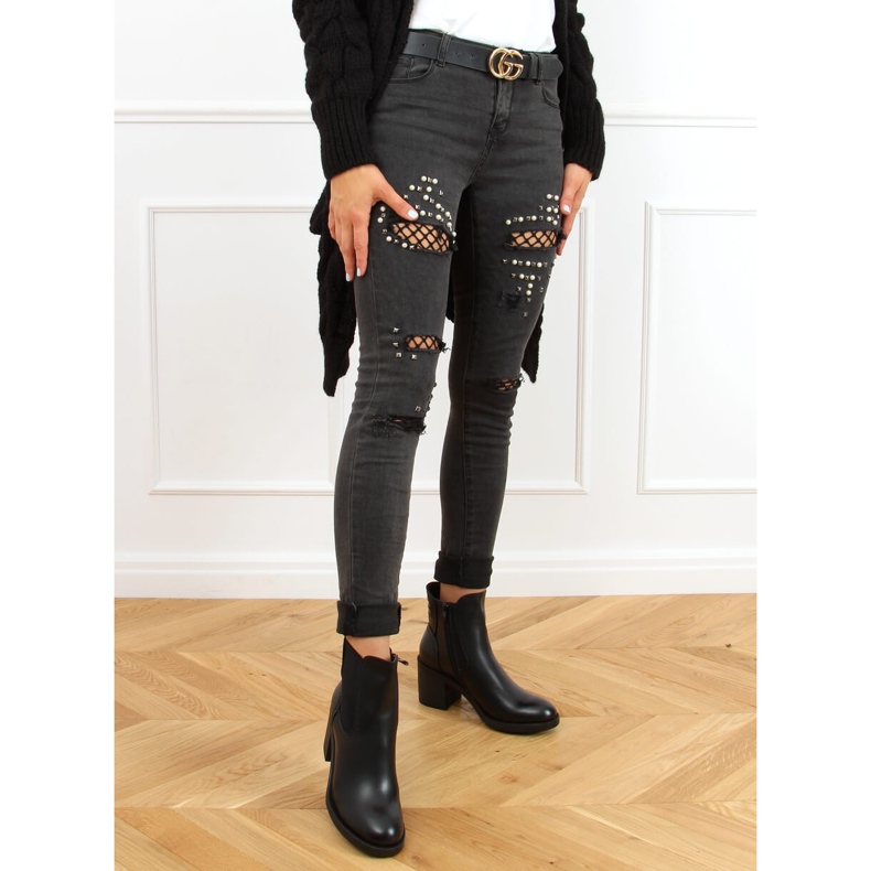 Svarta Chelsea stövlar, svarta 9565 Svart 1