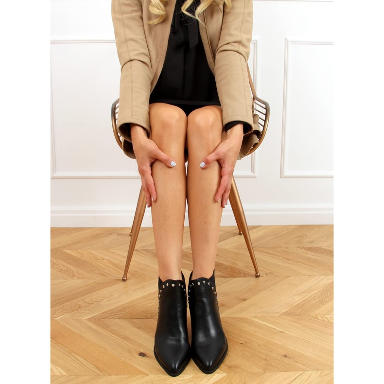 Svarta Chelsea stövlar för kvinnor C753 Svart 2