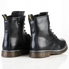 Evento Klassiska arbetare gjorda av ekoläder svart 1