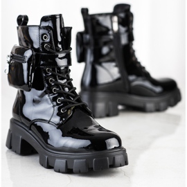 Weide Lackerade arbetare med en ficka svart 1