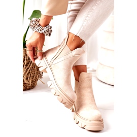 PS1 Varma stövlar Jodhpur stövlar Beige Bra idé 1