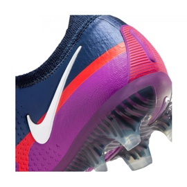 Nike Phantom GT2 Elite Fg M CZ9890-415 fotbollsskor orange, lila, marinblå violett 1