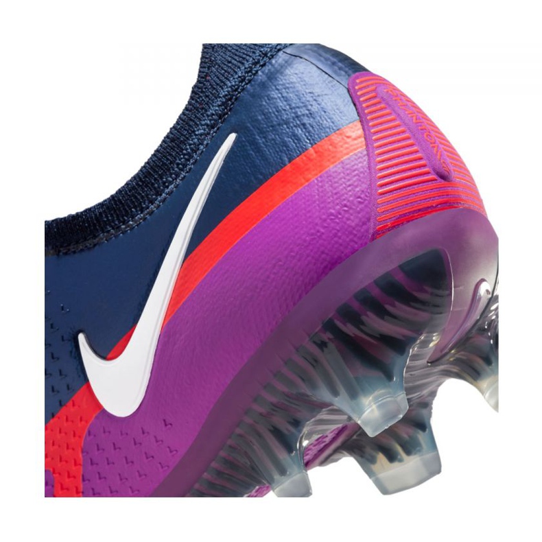 Nike Phantom GT2 Elite Fg M CZ9890-415 fotbollsskor orange, lila, marinblå violett 1