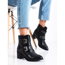 Sixth Sense Rockstövlar på höga klackar svart 2