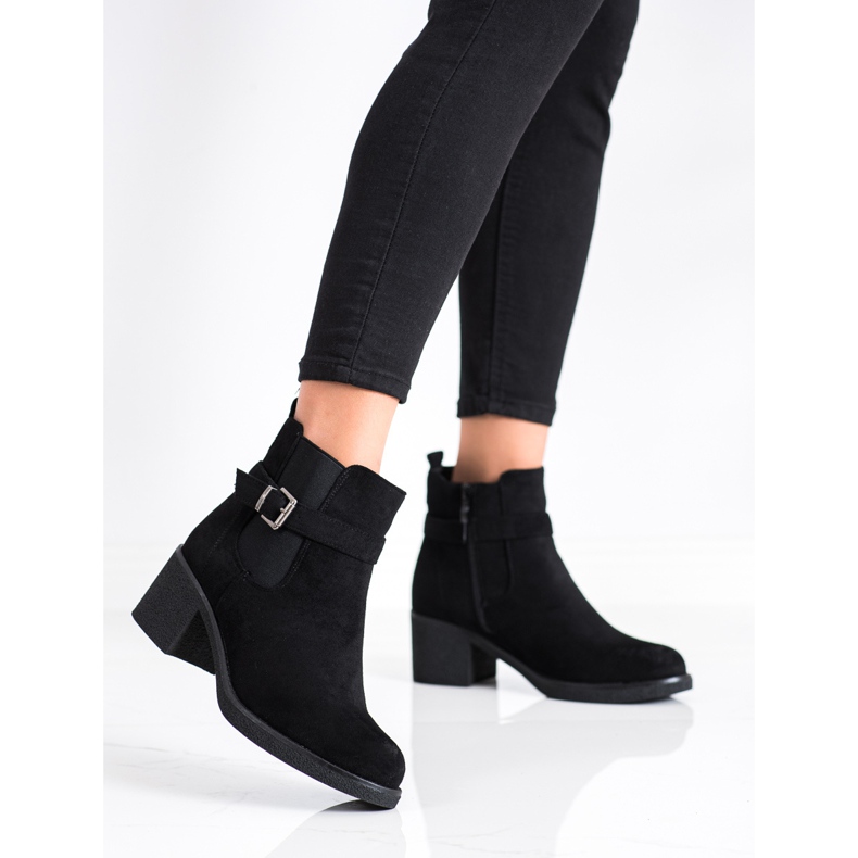 Marquiz Bekväma casual stövlar svart 2