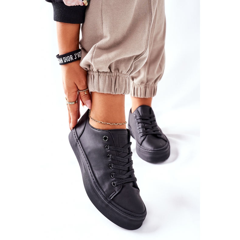 Dam Sneakers Big Star II274098 Svart 1