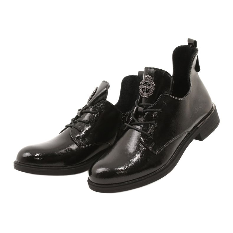 Patentstövlar Sergio Leone PB262 svart 5