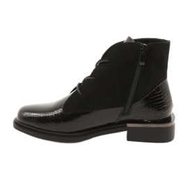 Workers Black Boots Sergio Leone BT401 svart 1