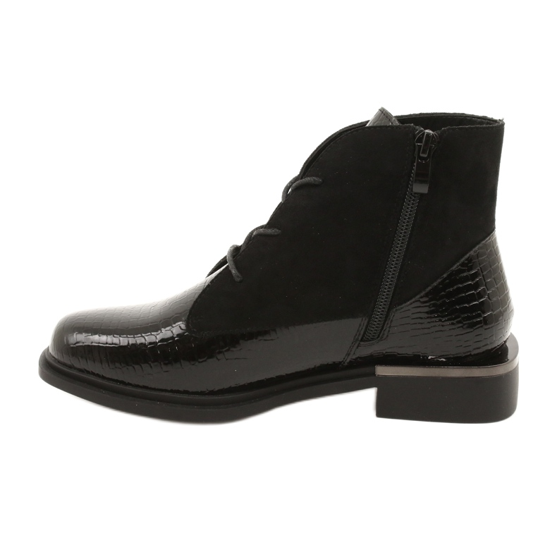Workers Black Boots Sergio Leone BT401 svart 1