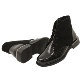 Workers Black Boots Sergio Leone BT401 svart 3