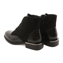 Workers Black Boots Sergio Leone BT401 svart 4